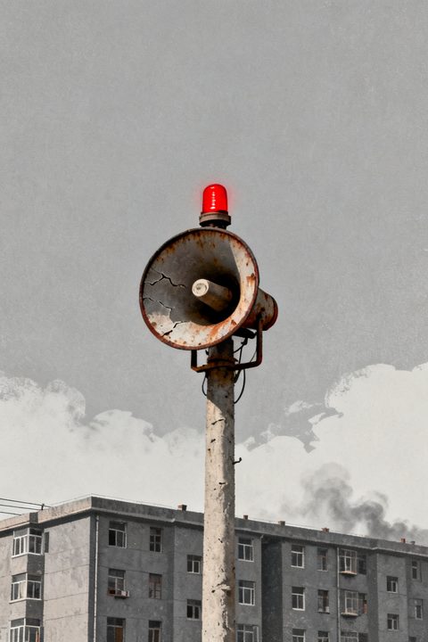 Broken Loudspeaker — Real output from this prompt