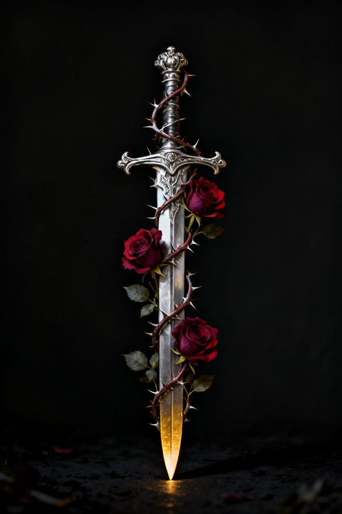 Thorned Dagger — Real output from this prompt