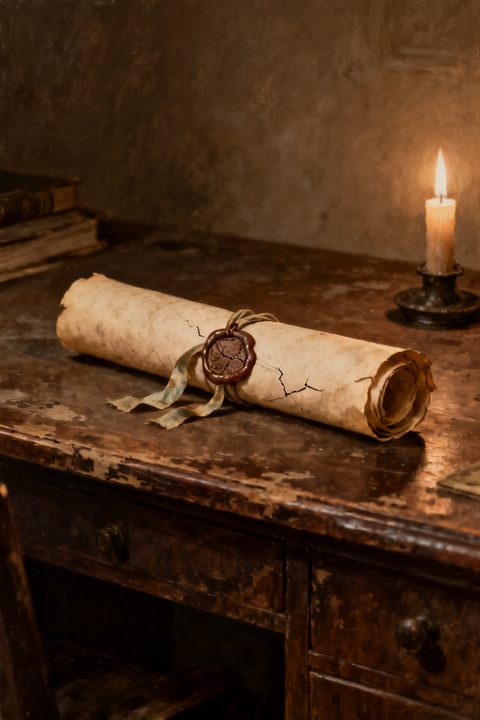 Sealed Parchment — Real output from this prompt