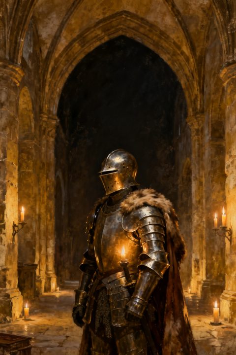 Candlelit Armor — Real output from this prompt