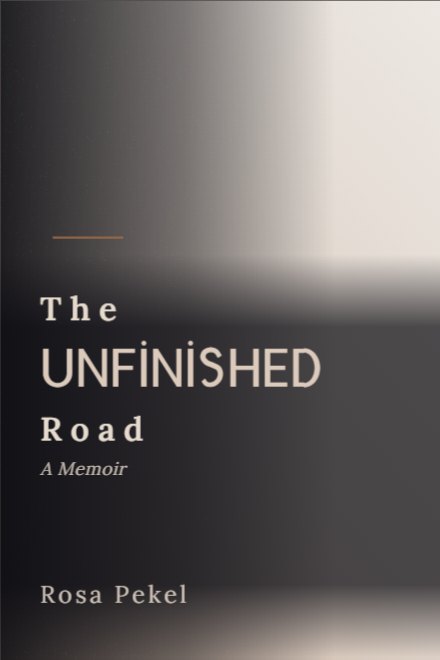 Memoir & Biography book cover: The Unfinished Road