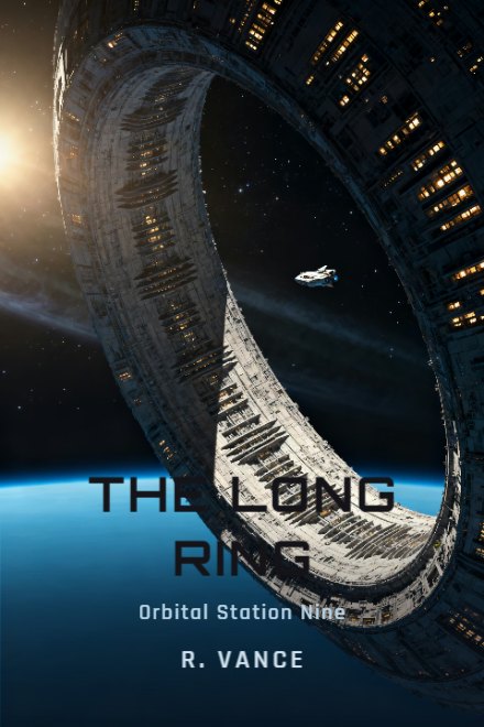 Science fiction book cover design