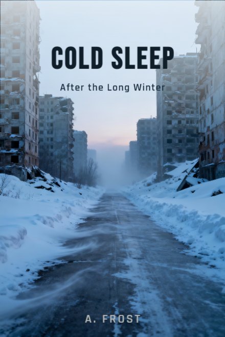 Science Fiction book cover: COLD SLEEP