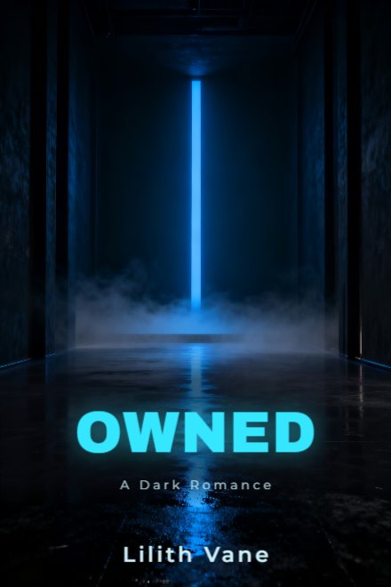 Dark romance book cover design