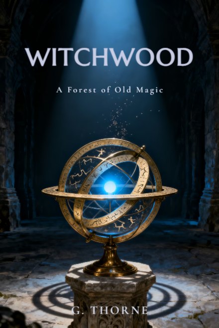 Fantasy book cover: WITCHWOOD