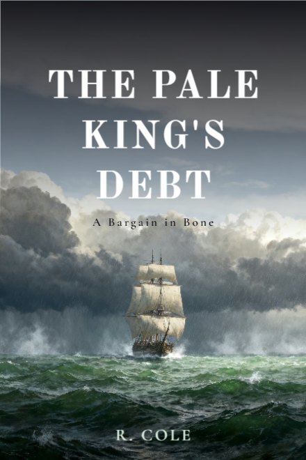 Fantasy book cover: THE PALE KING'S DEBT