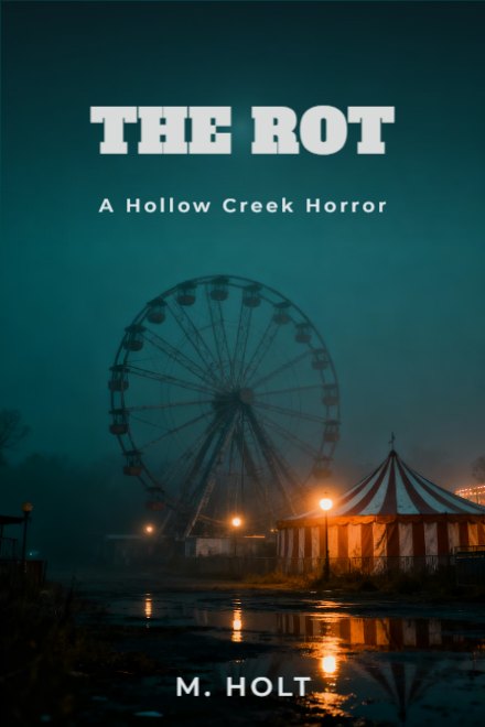 Horror book cover: THE ROT