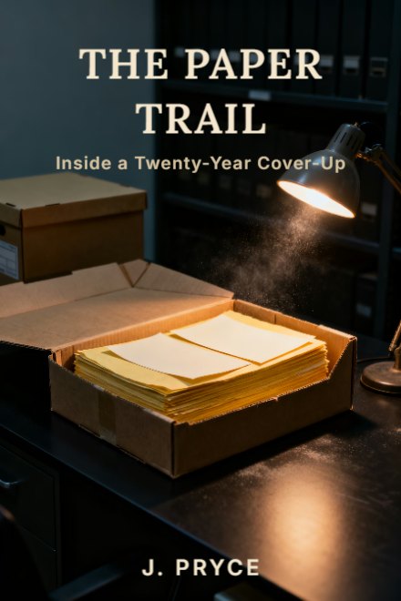 Nonfiction & Business book cover: THE PAPER TRAIL