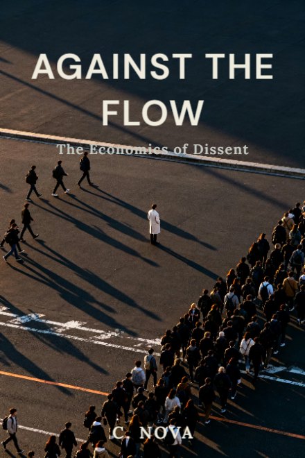 Nonfiction & Business book cover: AGAINST THE FLOW
