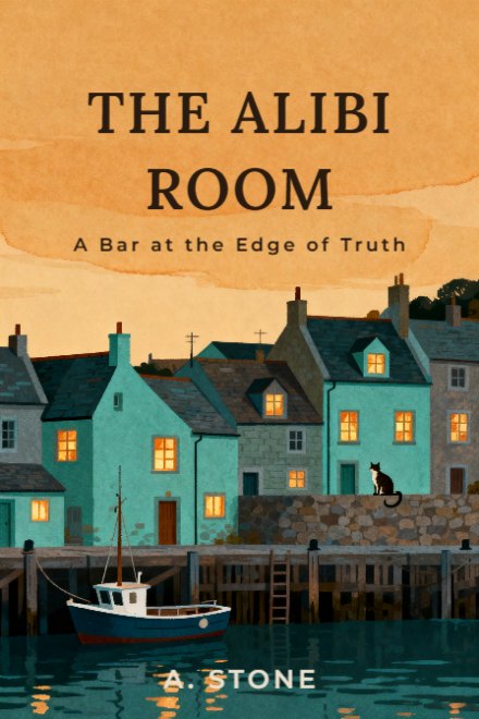 Thriller & Crime book cover: THE ALIBI ROOM