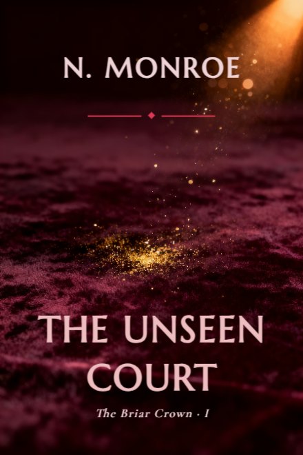Romantasy book cover design
