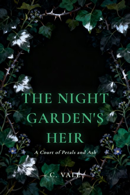 Romantasy book cover: THE NIGHT GARDEN'S HEIR