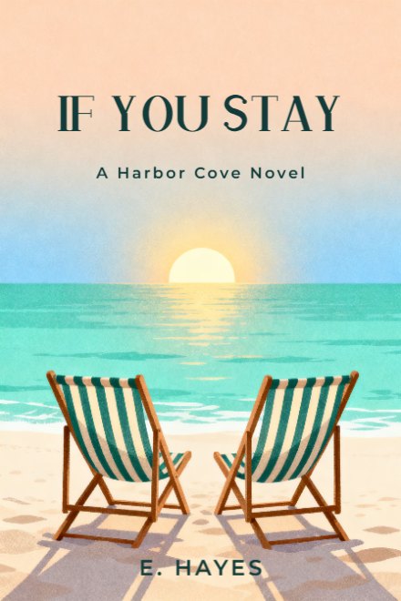 Romance book cover: If You Stay