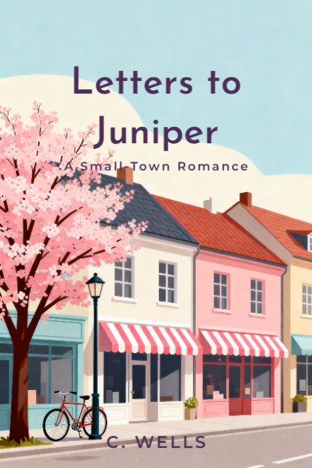 Romance book cover: Letters to Juniper