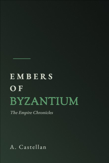 Historical Fiction book cover: EMBERS OF BYZANTIUM