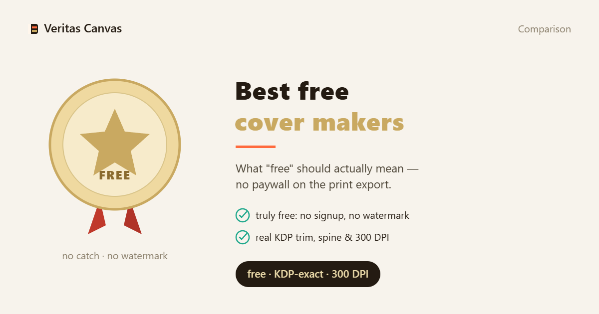 Best Free KDP Book Cover Maker