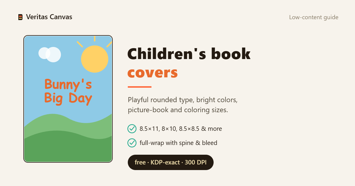 How to Design a Children's & Coloring Book Cover
