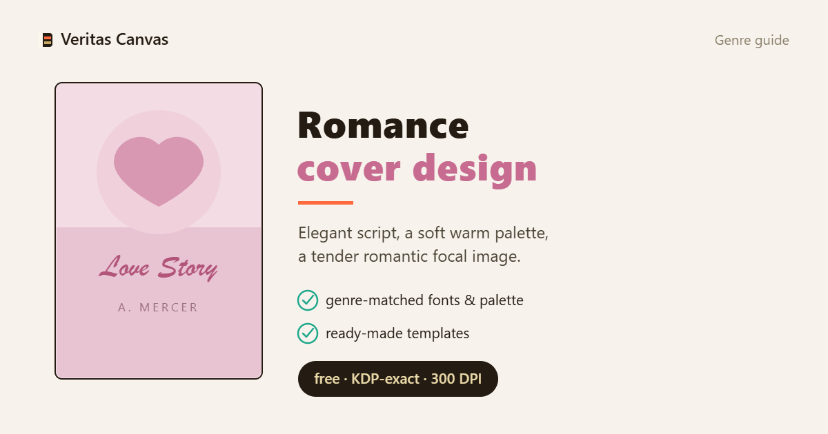 How to Design a Romance Book Cover